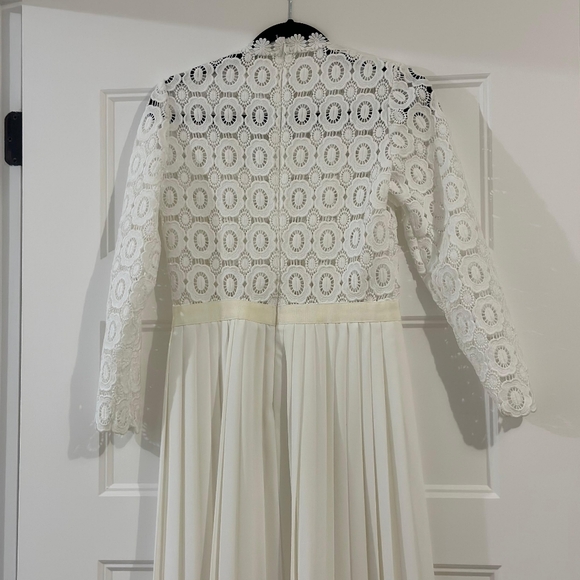 Self portrait women's white dress - Picture 4 of 8